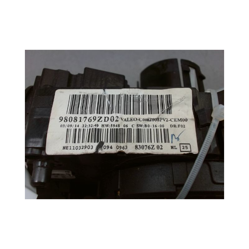 BLOC COMMODOS PEUGEOT 208 Phase 1 2012-...