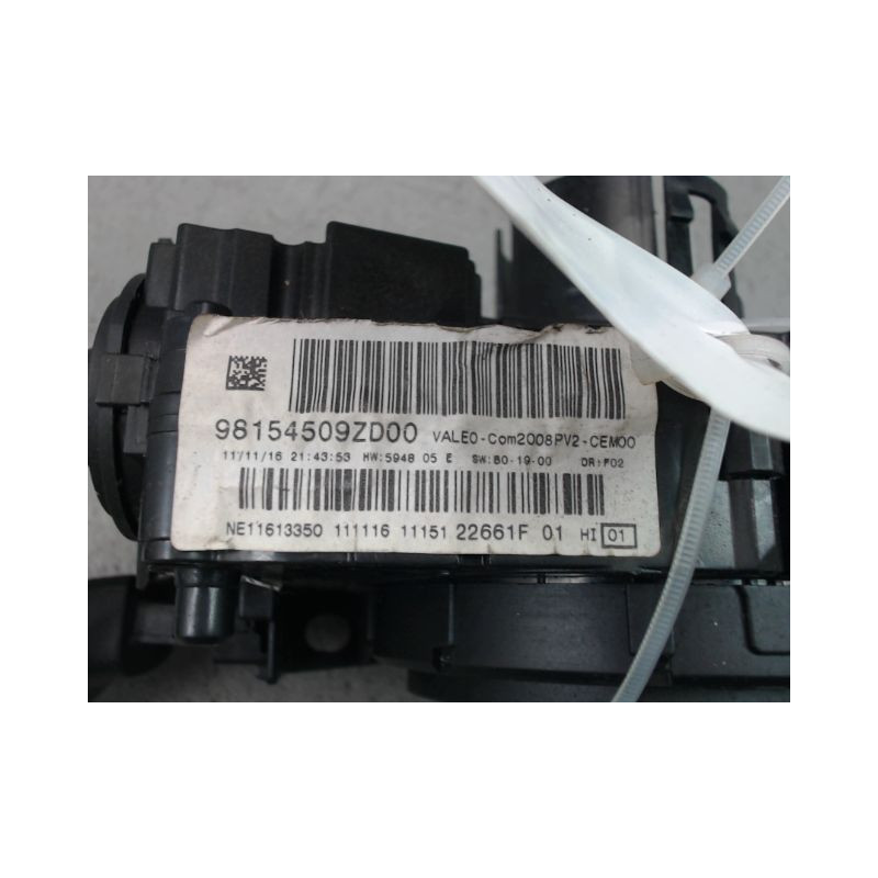 BLOC COMMODOS PEUGEOT 208 Phase 1 2012-...
