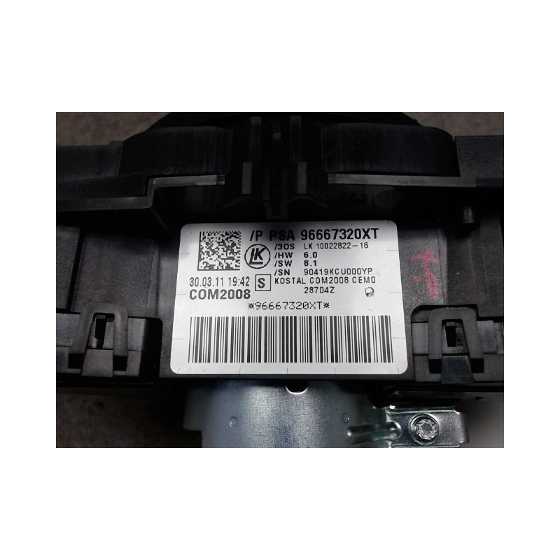 BLOC COMMODOS PEUGEOT 5008 2009-