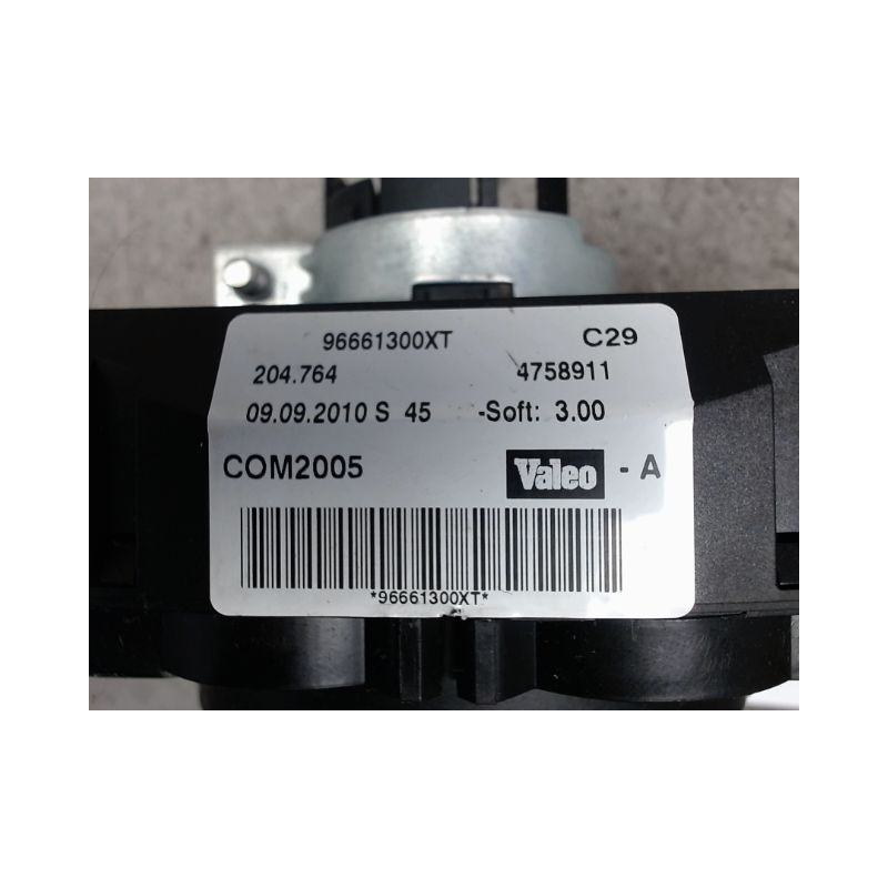 BLOC COMMODOS PEUGEOT 207 5P