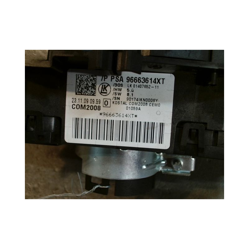 BLOC COMMODOS PEUGEOT 3008 1 PHASE 1 1.6 HDI - 16V T