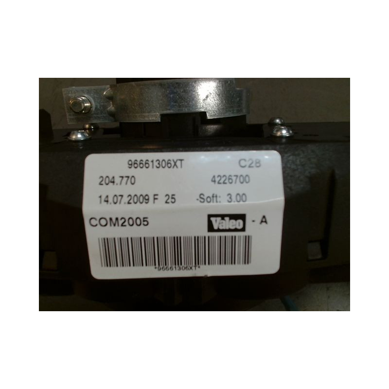 BLOC COMMODOS PEUGEOT 207 3P