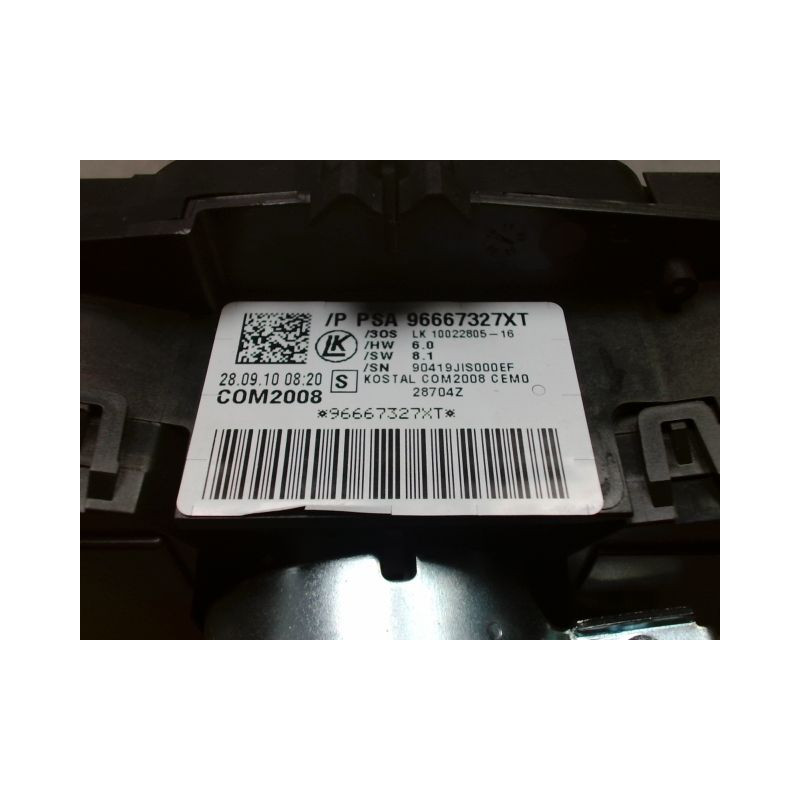 BLOC COMMODOS CITROEN DS3 2009-