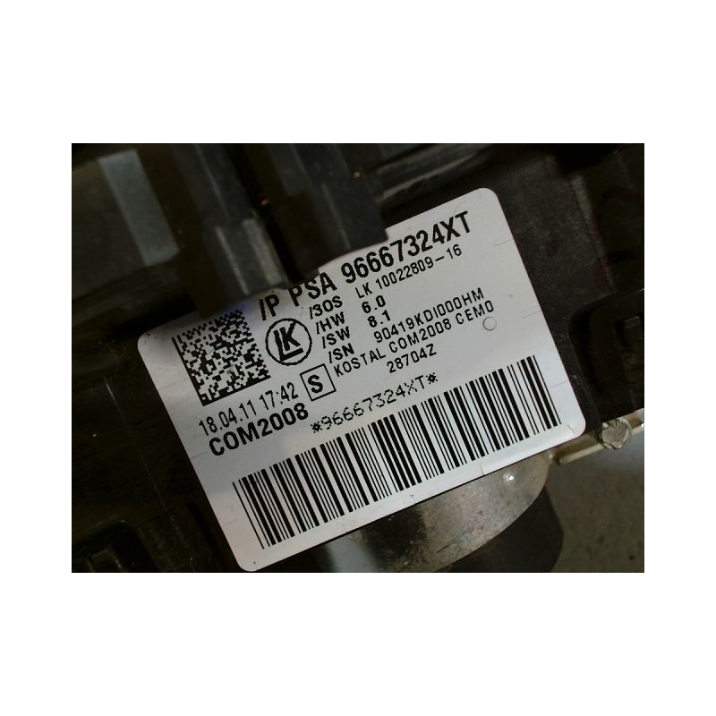 BLOC COMMODOS CITROEN C3 2009-