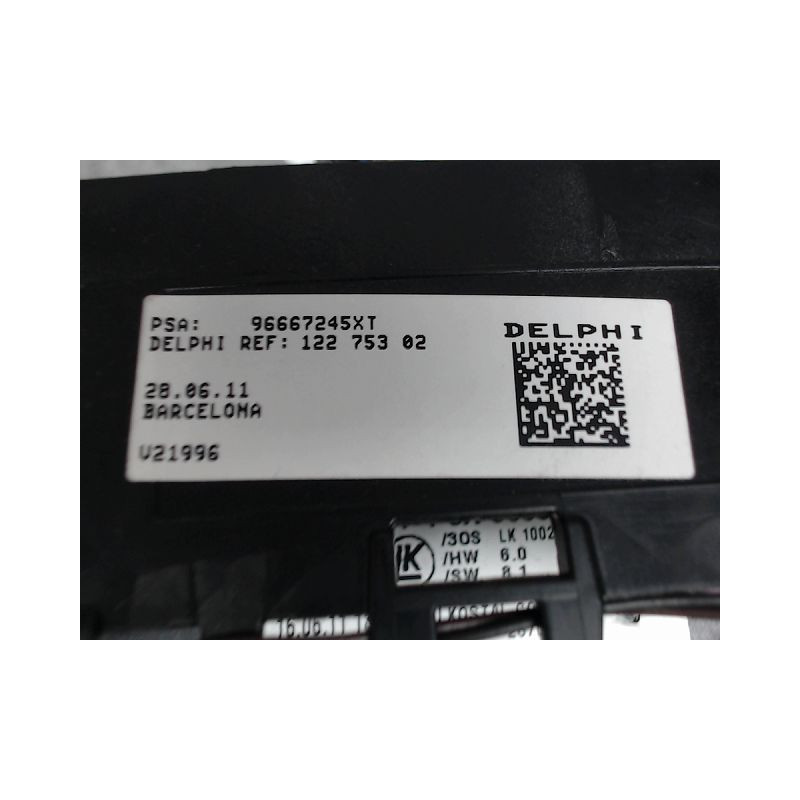 BLOC COMMODOS PEUGEOT 3008 2009-