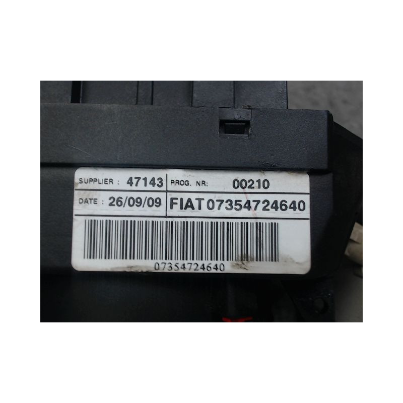 BLOC COMMODOS FIAT 500 2007-