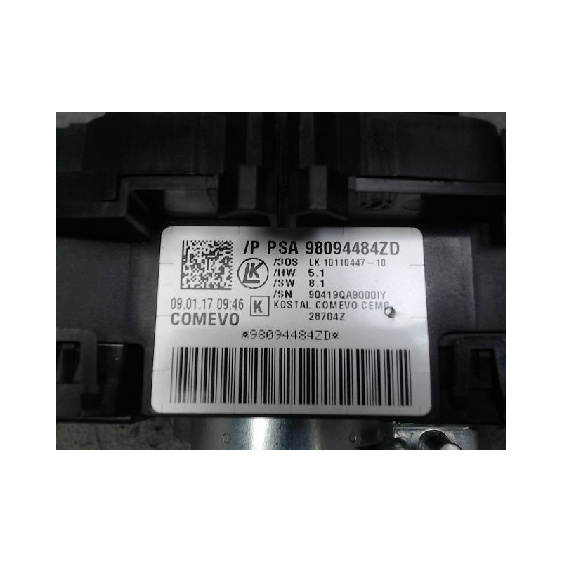 BLOC COMMODOS CITROEN C3