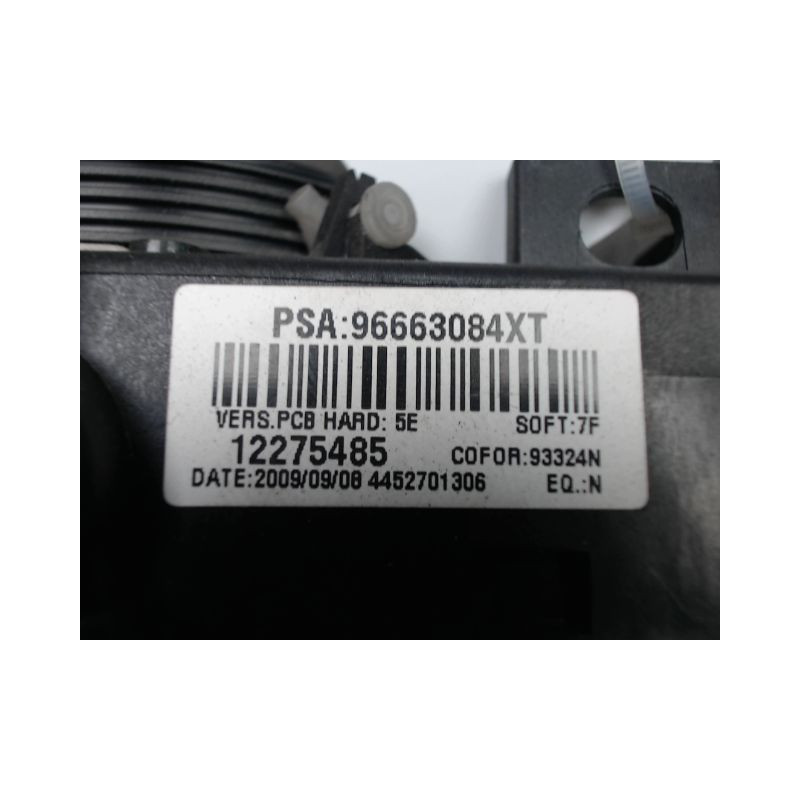 BLOC COMMODOS PEUGEOT 206+ 2009-