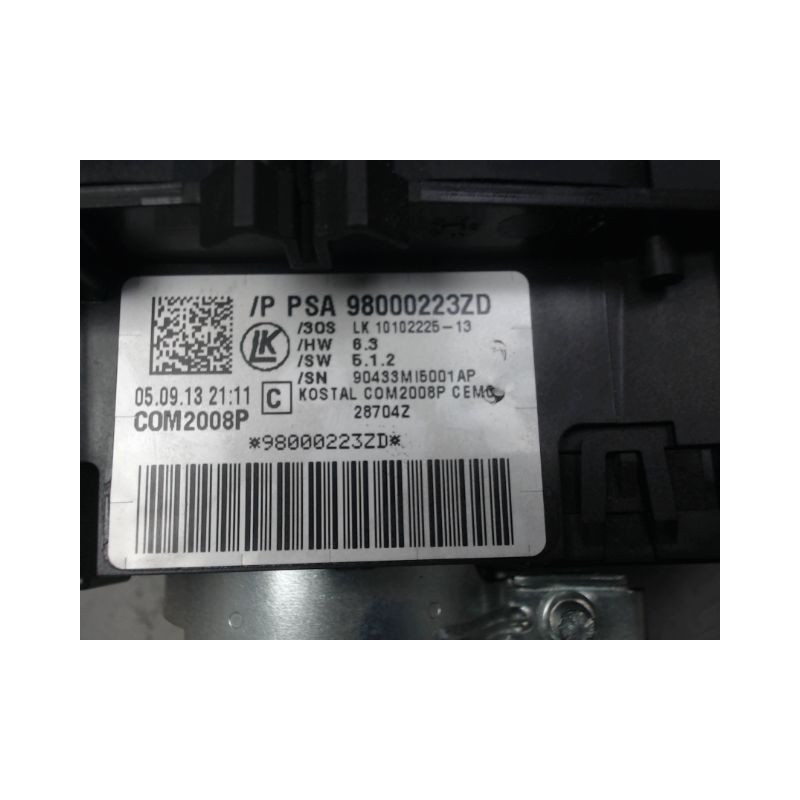 BLOC COMMODOS CITROEN C4 2010-