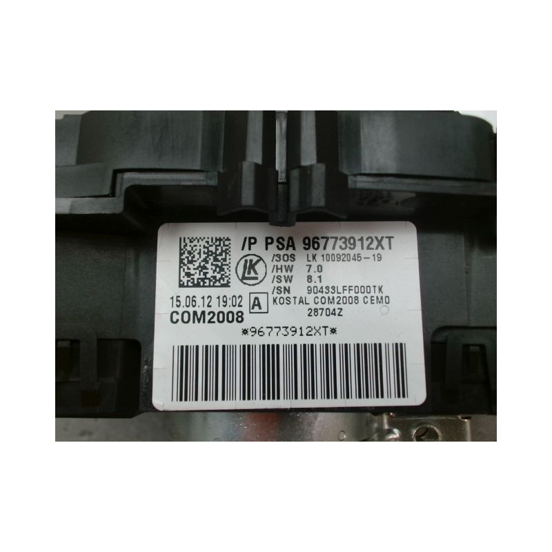 BLOC COMMODOS PEUGEOT 5008 MONOSP. I Phase 1 2009-2013
