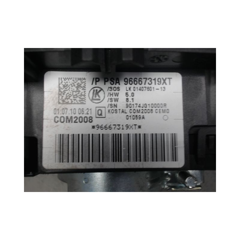 BLOC COMMODOS PEUGEOT 5008 2009-
