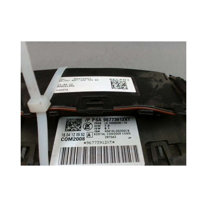 BLOC COMMODOS PEUGEOT 5008 MONOSP. I Phase 1 2009-2013