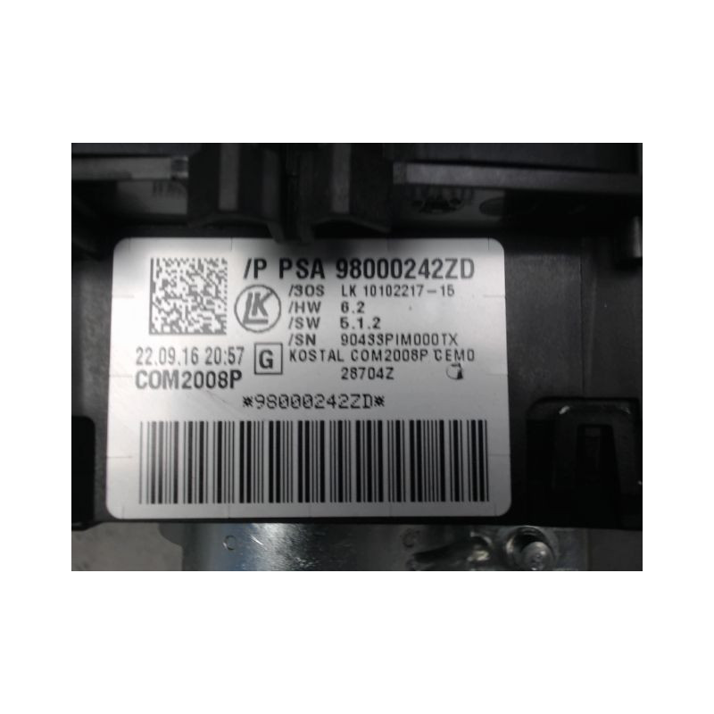 BLOC COMMODOS CITROEN C4
