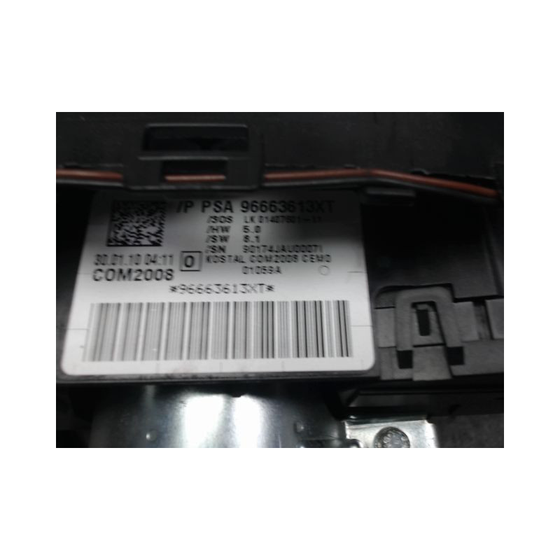 BLOC COMMODOS PEUGEOT 5008 2009-