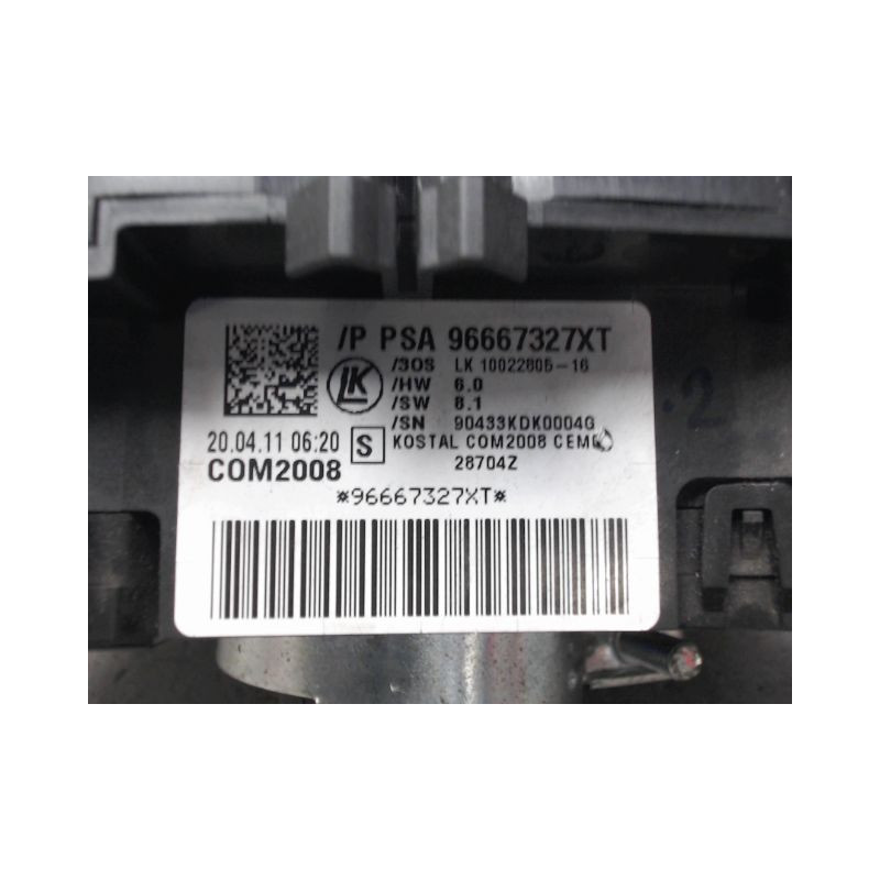 BLOC COMMODOS CITROEN DS3 2009-