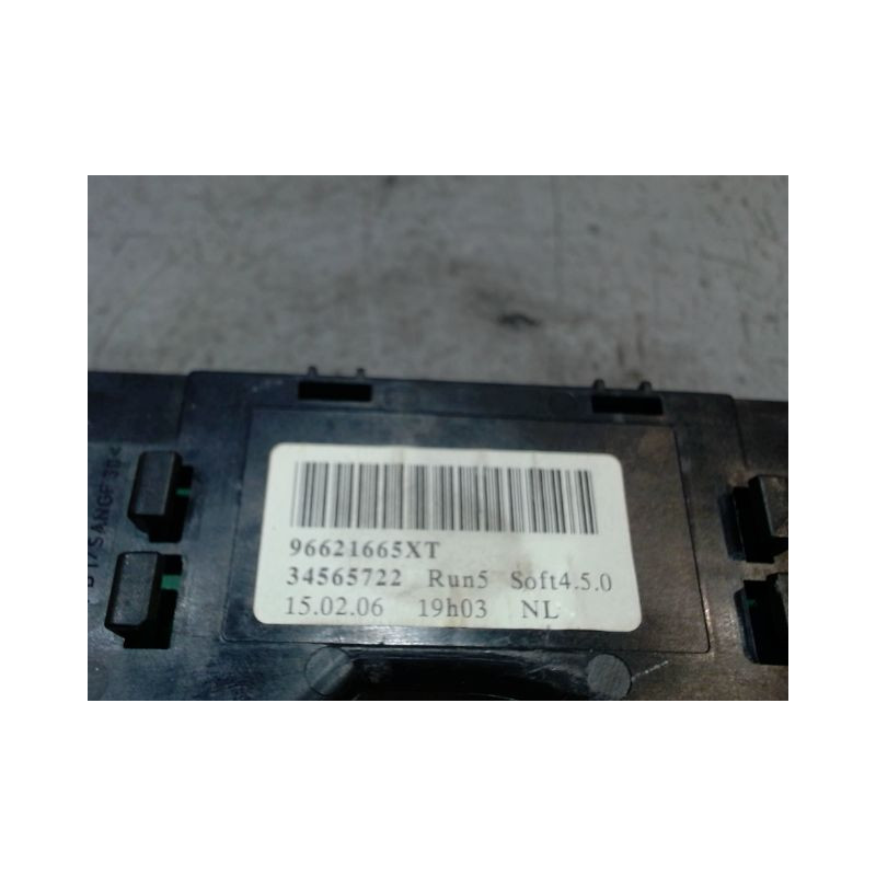 BLOC COMMODOS CITROEN C4