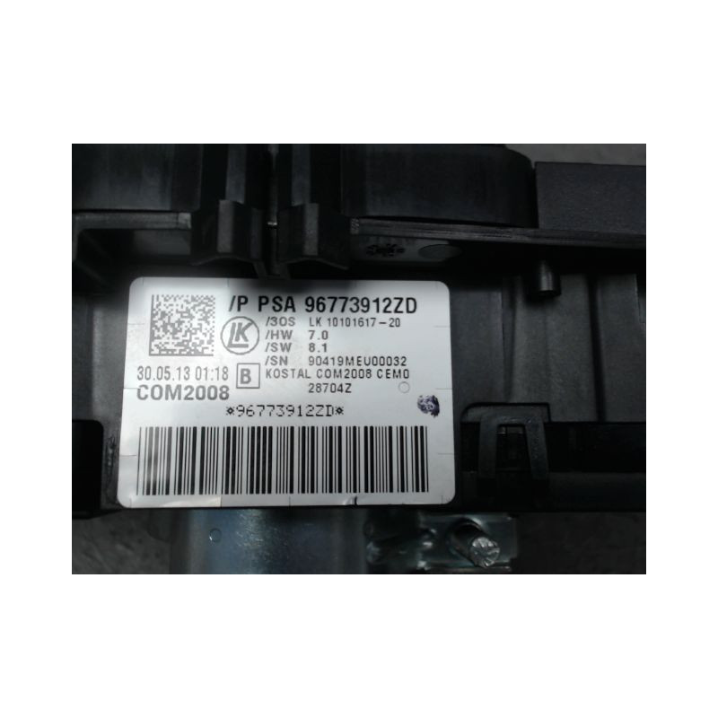 BLOC COMMODOS PEUGEOT 3008 2009-