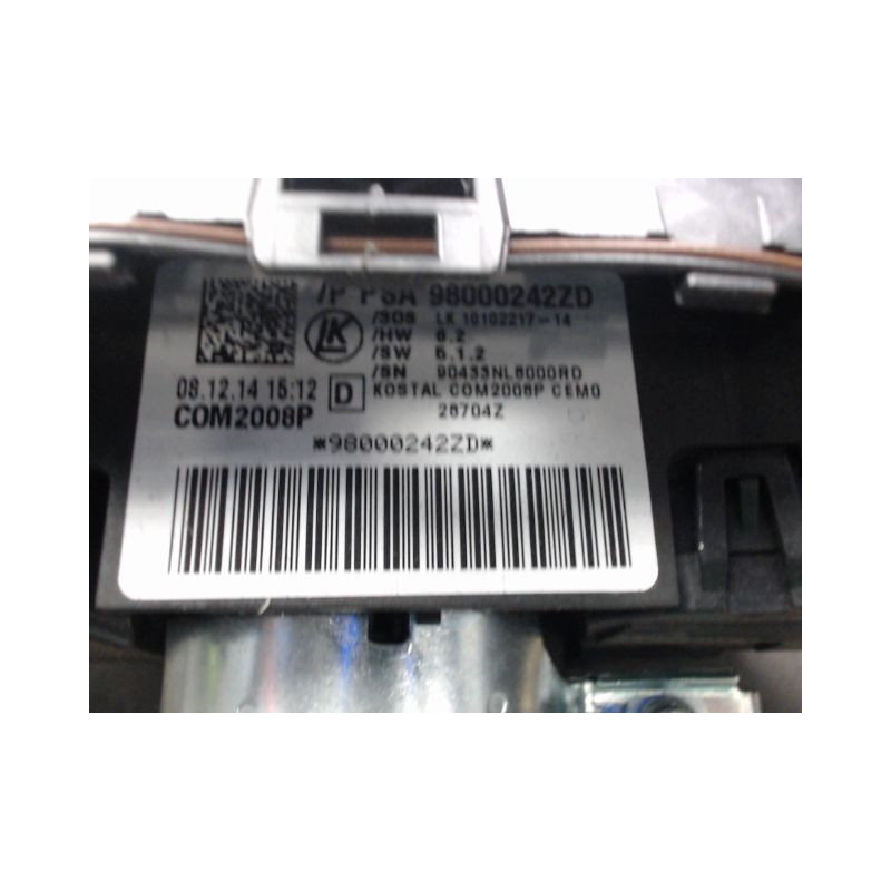 BLOC COMMODOS PEUGEOT 508