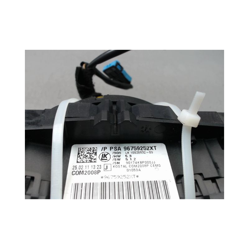 BLOC COMMODOS CITROEN C4 II Phase 1 (B71) 2010-2015