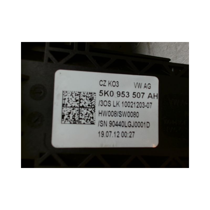 BLOC COMMODOS VOLKSWAGEN GOLF VI 2008-