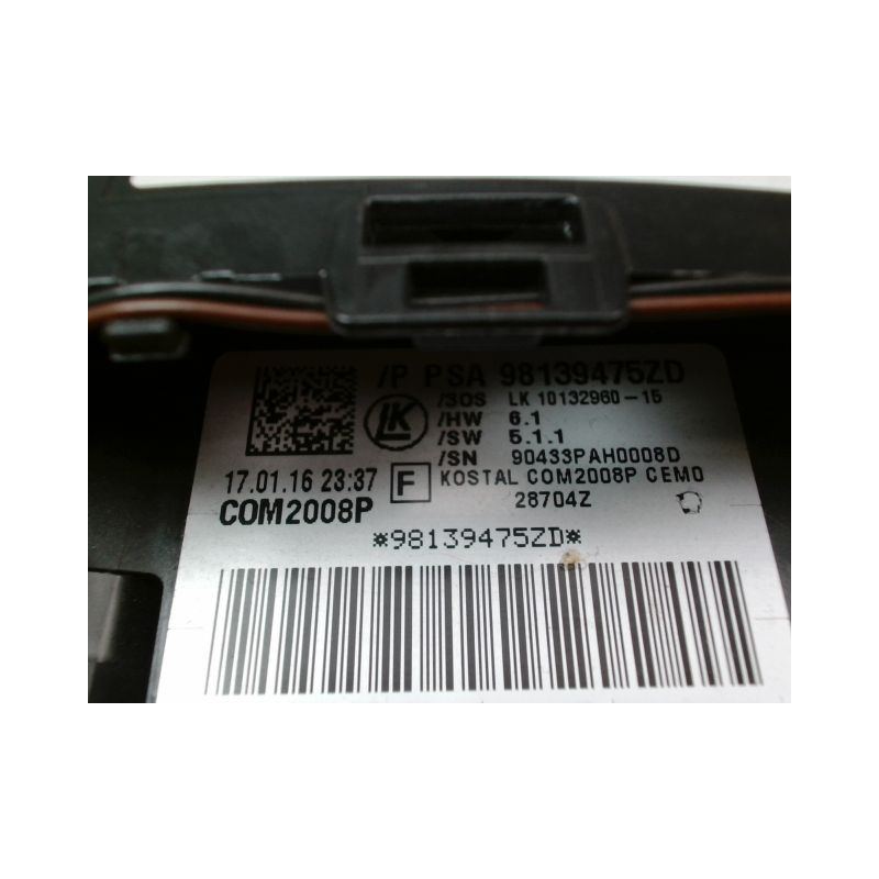 BLOC COMMODOS CITROEN C4 CACTUS