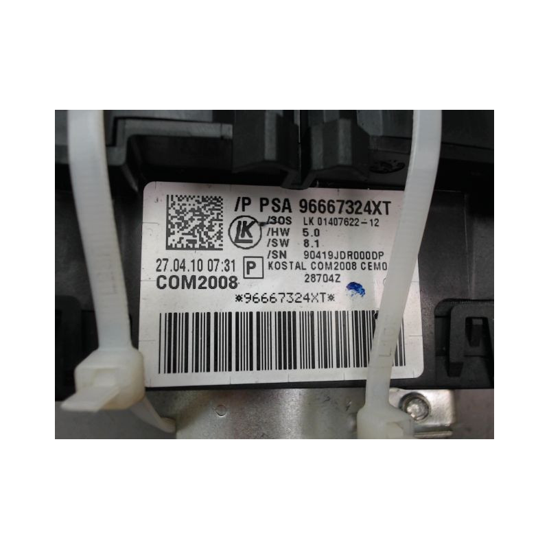 BLOC COMMODOS CITROEN DS3 Phase 1 (A55) 2009-2014