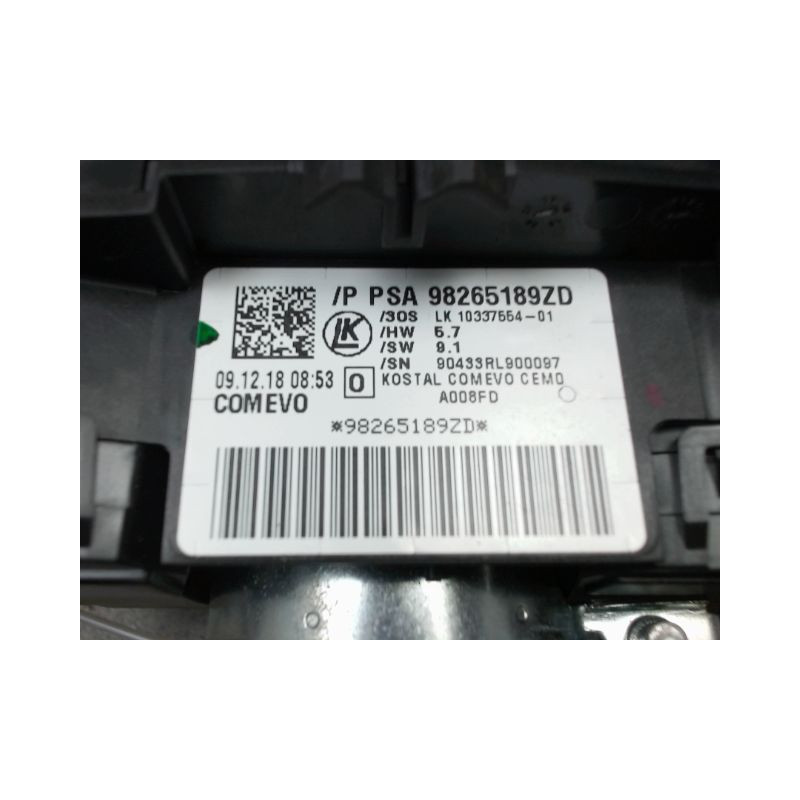 BLOC COMMODOS CITROEN C3