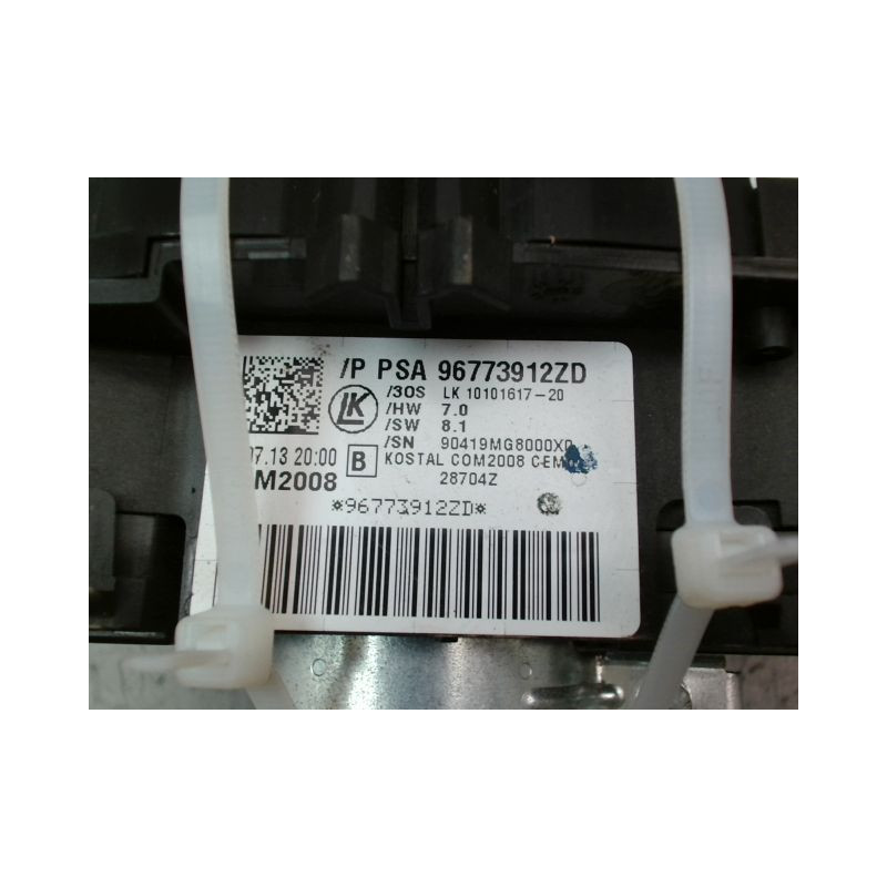 BLOC COMMODOS PEUGEOT 5008