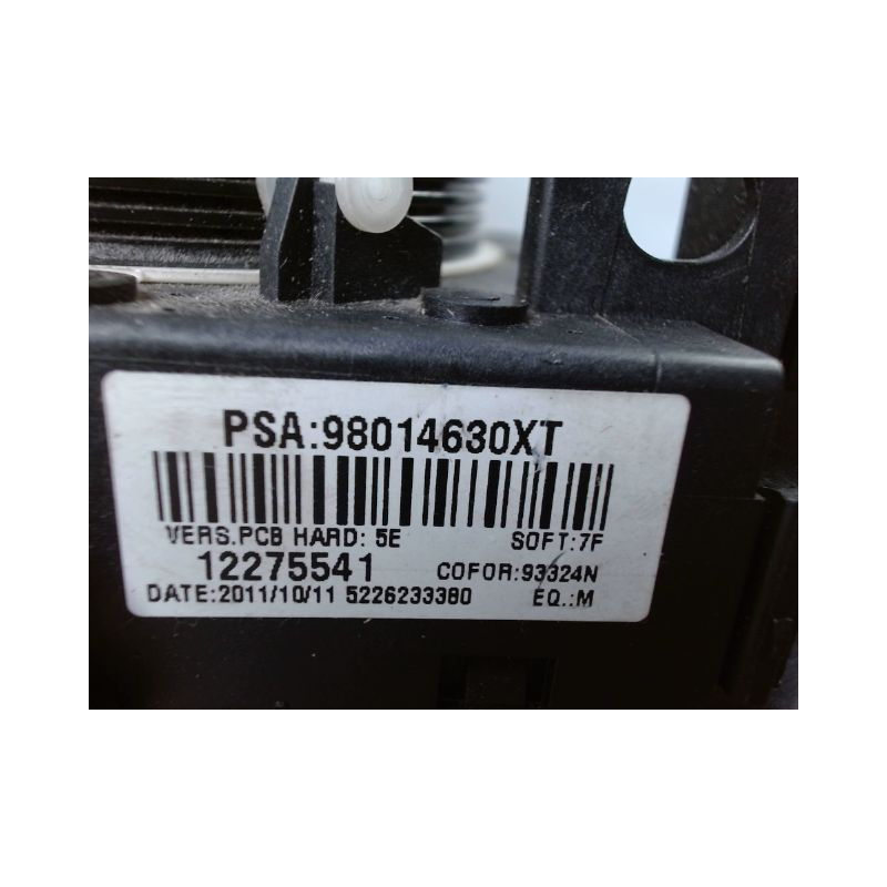 BLOC COMMODOS PEUGEOT 206