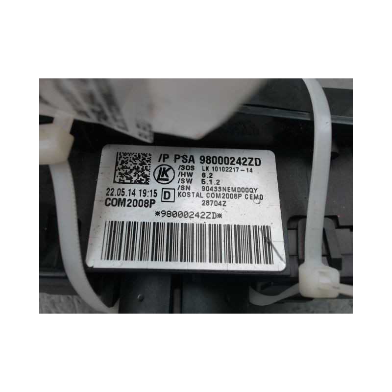 BLOC COMMODOS CITROEN C4 II Phase 2 (B71) 2014-...