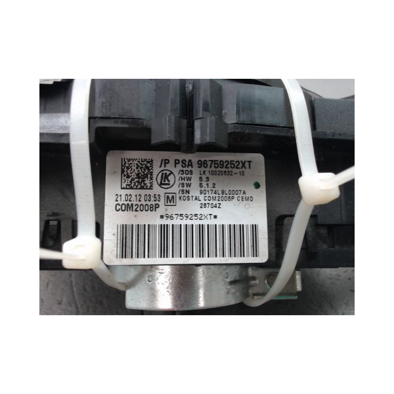 BLOC COMMODOS CITROEN C4 II Phase 1 (B71) 2010-2015