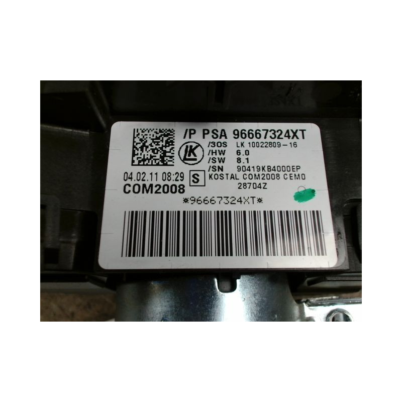 BLOC COMMODOS CITROEN C3