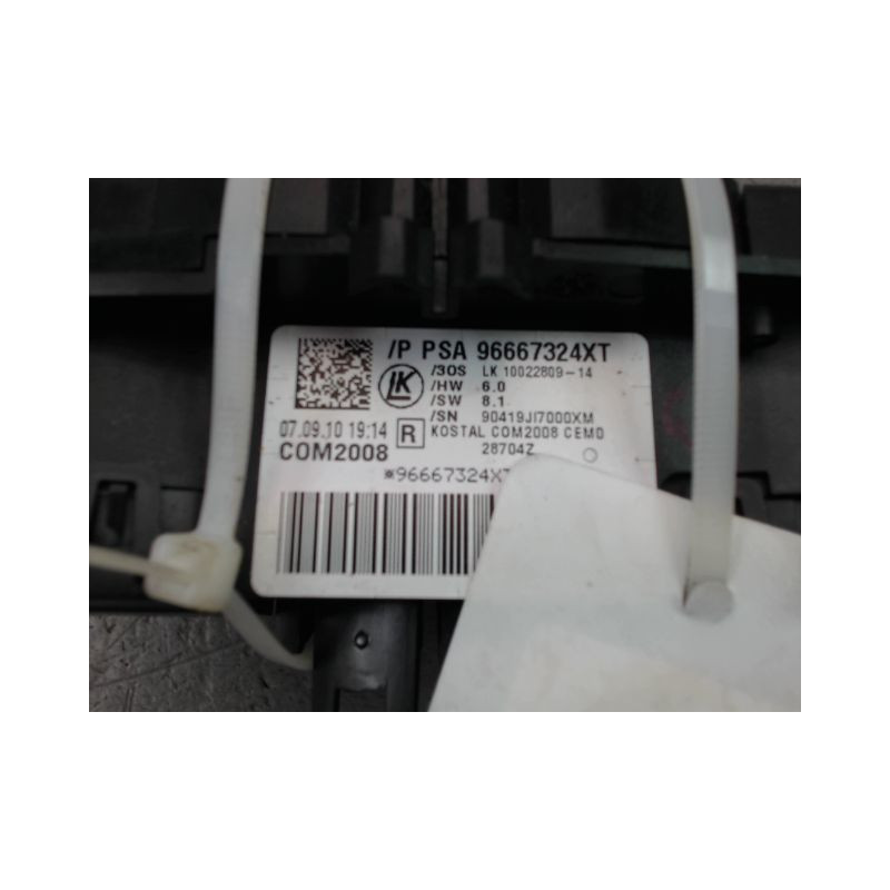 BLOC COMMODOS CITROEN C3 II Phase 1 (A51) 2009-2013