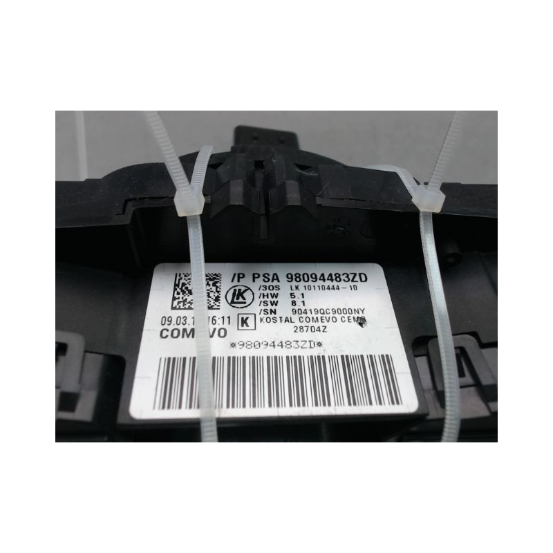 BLOC COMMODOS CITROEN C3 2009-