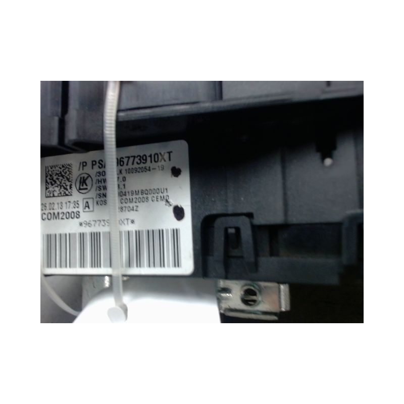 BLOC COMMODOS PEUGEOT 3008 2009-