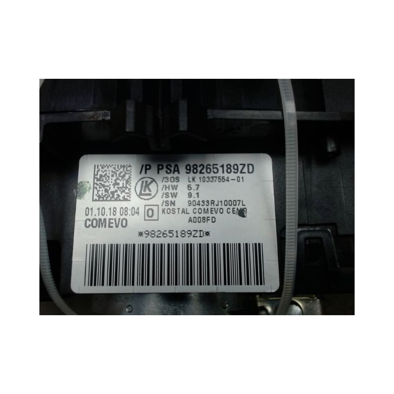 BLOC COMMODOS CITROEN C3