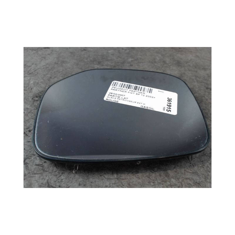 GLACE RETROVISEUR EXT D PEUGEOT PARTNER FGT 2002-
