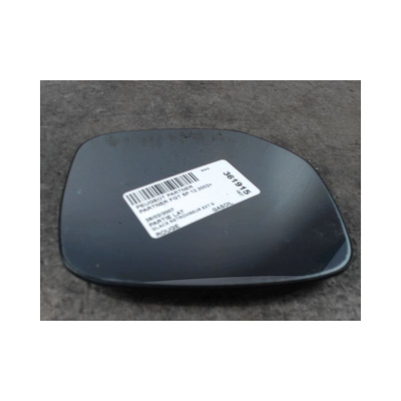 GLACE RETROVISEUR EXT G PEUGEOT PARTNER FGT 2002-