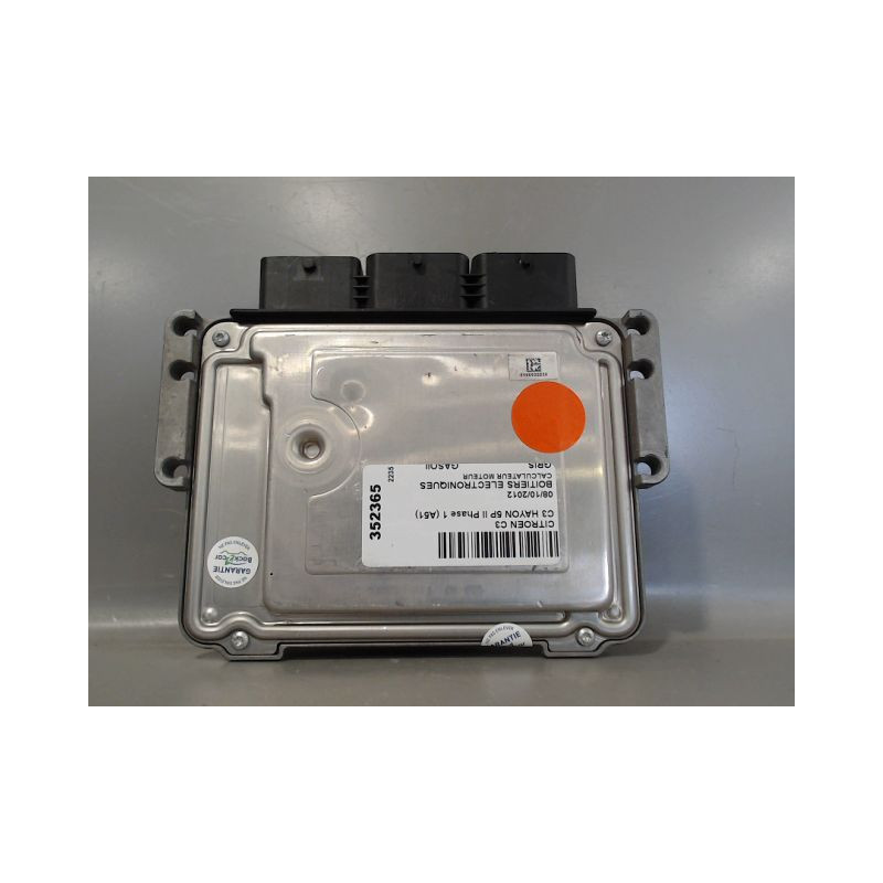 CALCULATEUR MOTEUR CITROEN C3 II Phase 1 (A51) 2009-2013