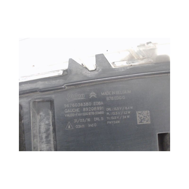 FEUX POSITION GAUCHE CITROEN C4