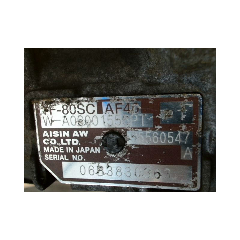 BOITE A VITESSE AUTOMATIQUE SAAB 9-3 SPORT SEDAN 1.9 TiD