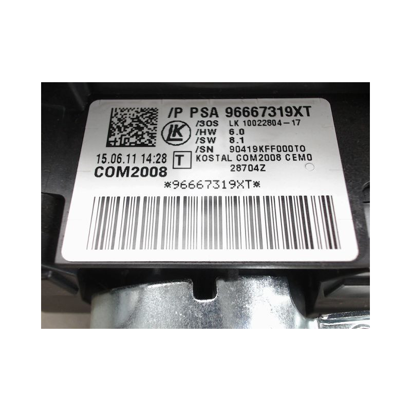 BLOC COMMODOS PEUGEOT 5008