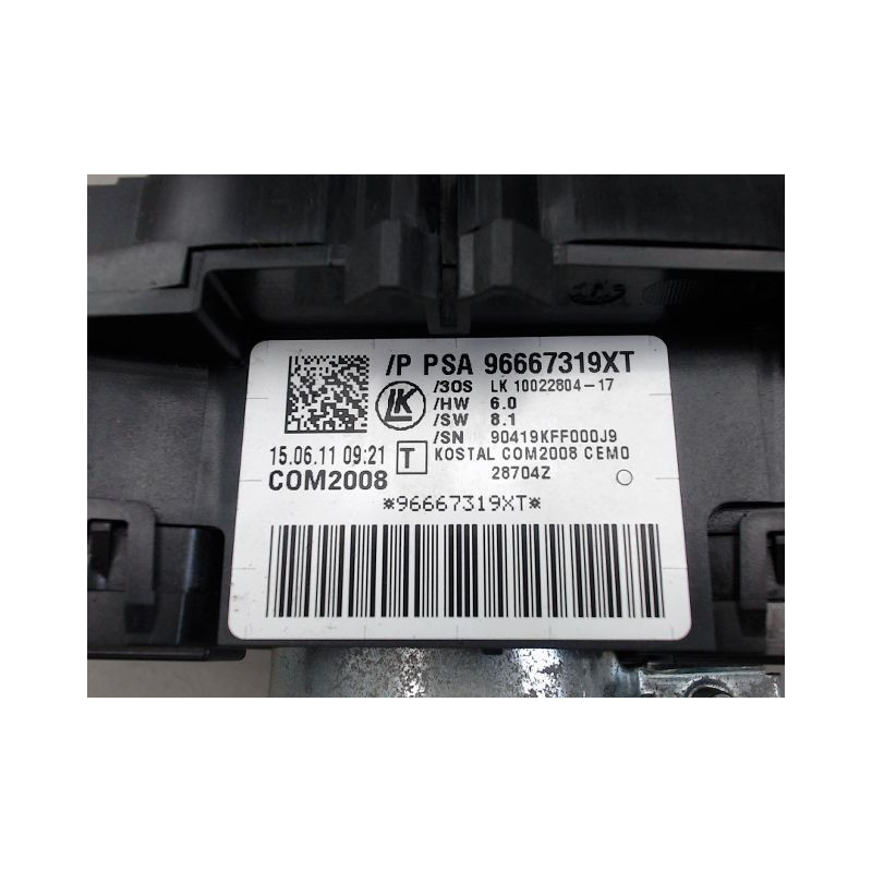 BLOC COMMODOS PEUGEOT 3008