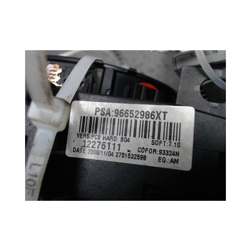 BLOC COMMODOS PEUGEOT 308 2007-
