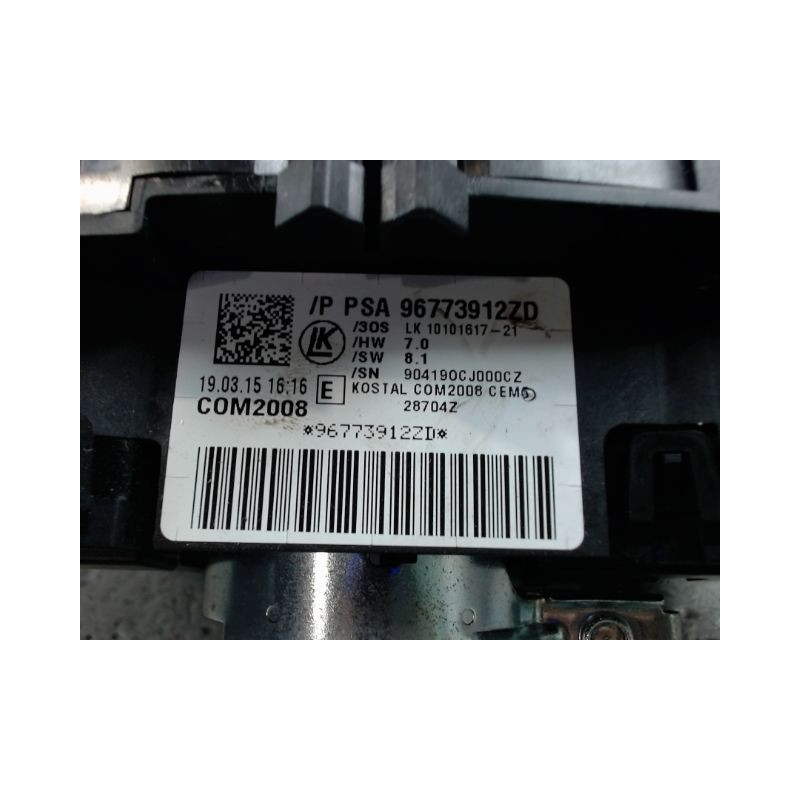 BLOC COMMODOS PEUGEOT 3008 2009-