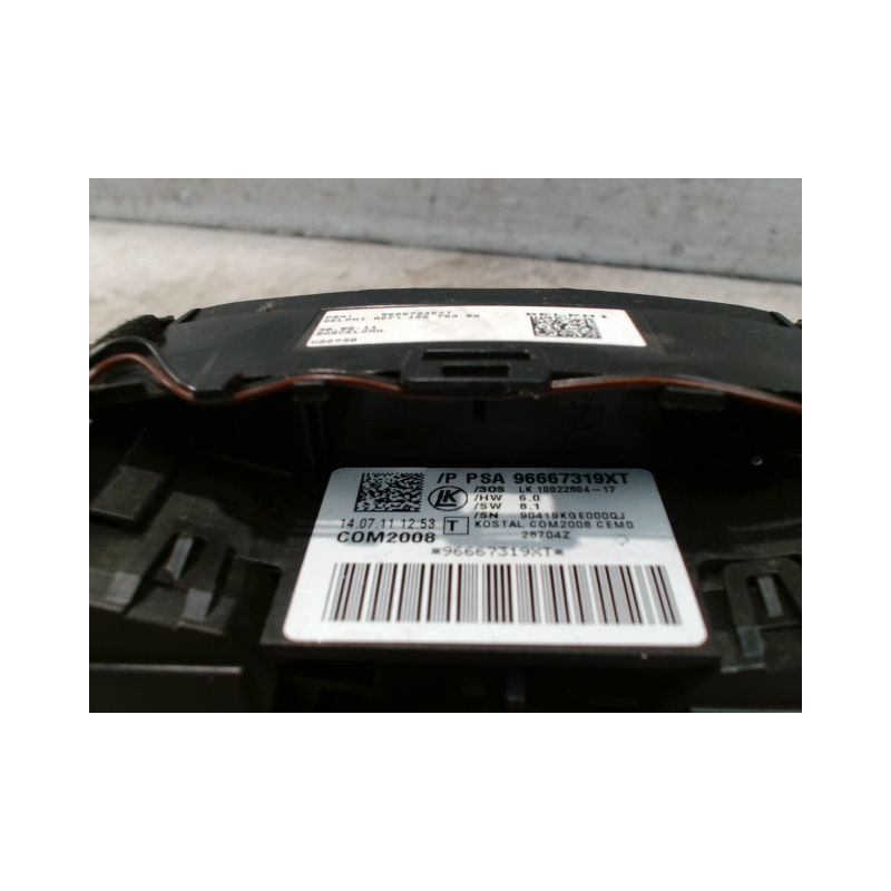 BLOC COMMODOS PEUGEOT 5008 2009-