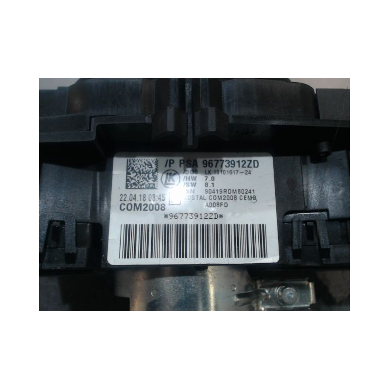 BLOC COMMODOS PEUGEOT 3008