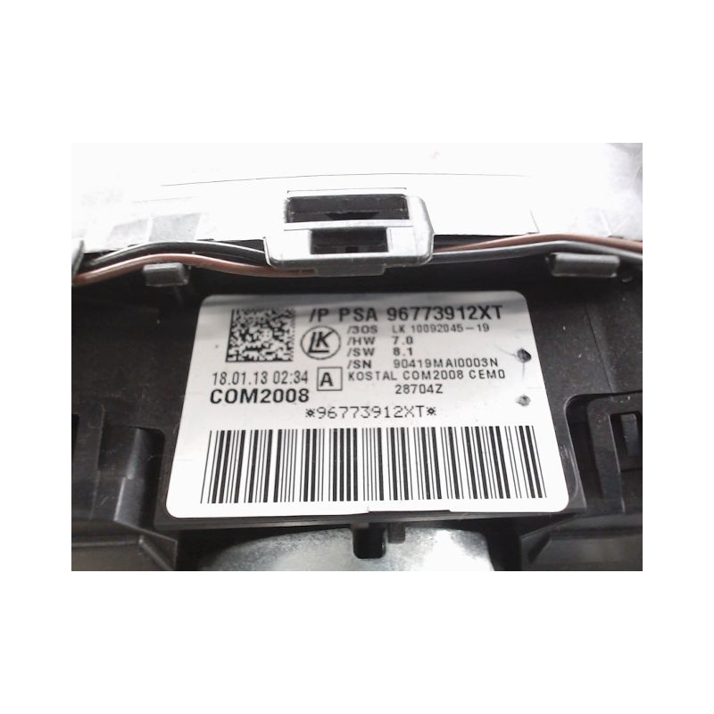 BLOC COMMODOS PEUGEOT 5008