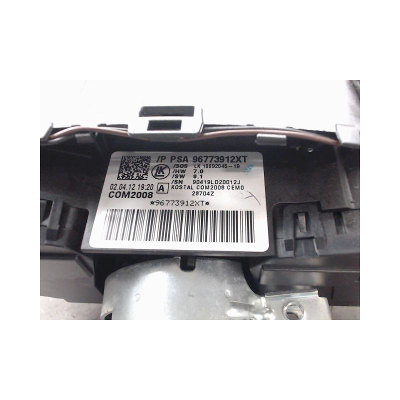 BLOC COMMODOS PEUGEOT 3008