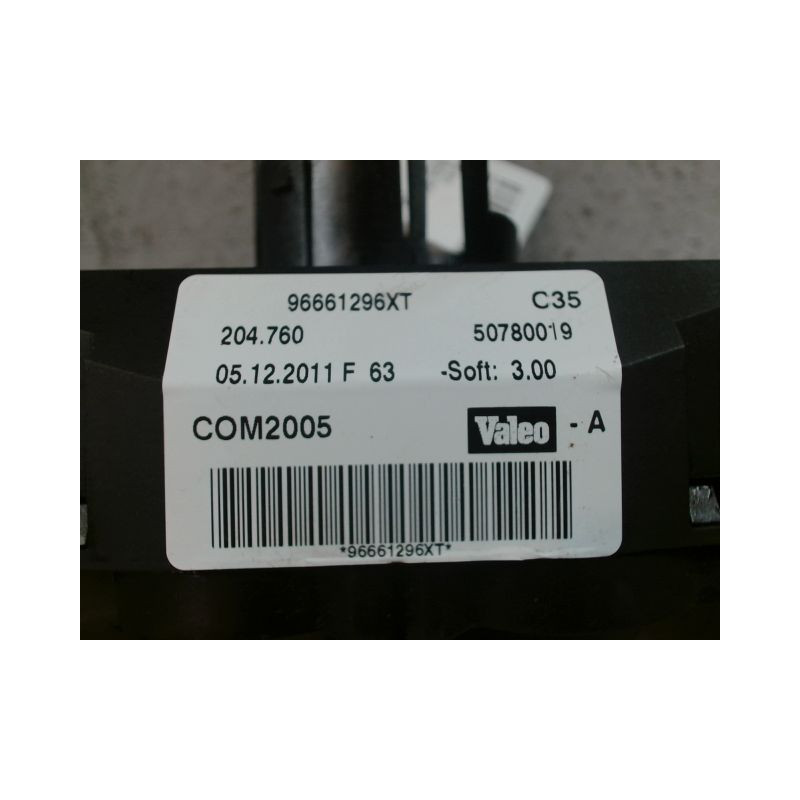 BLOC COMMODOS PEUGEOT 207 5P
